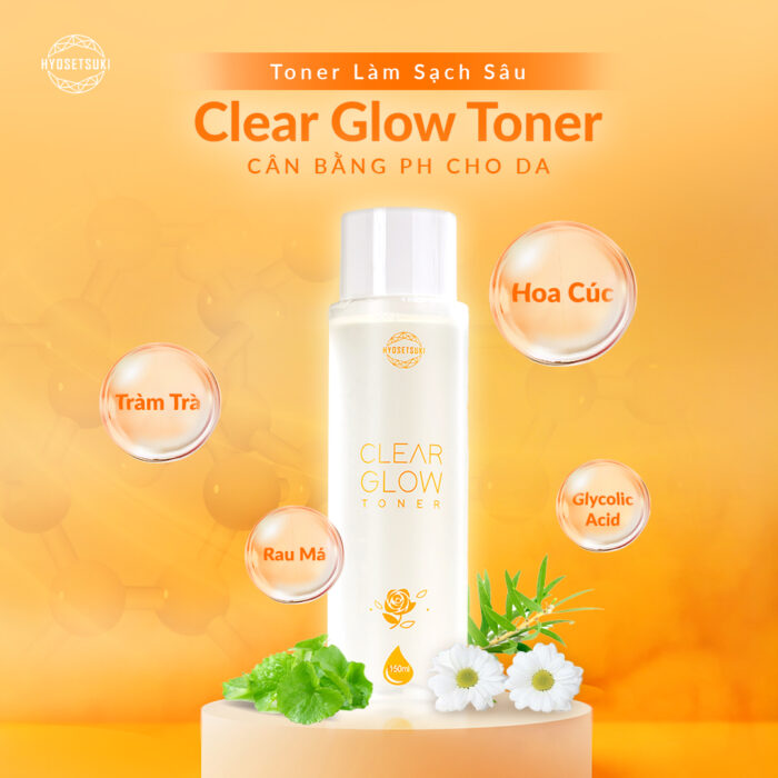 CLEAR GLOW TONER 150ml HYOSETSUKI