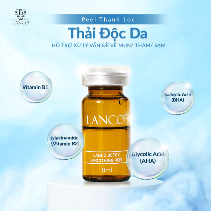 PEEL THẢI ĐỘC DA 8ml LANCO