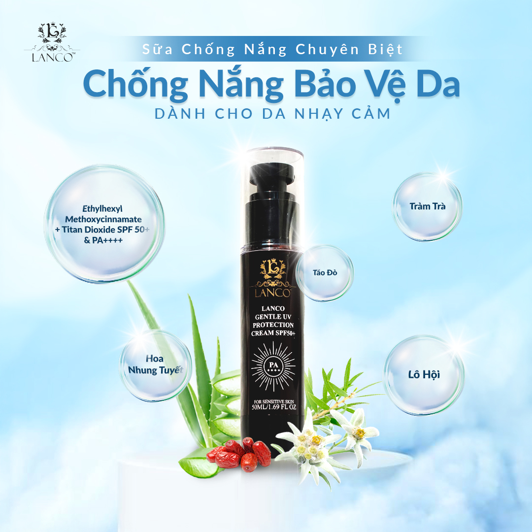 SỮA CHỐNG NẮNG CHUYÊN BIỆT 50ml LANCO